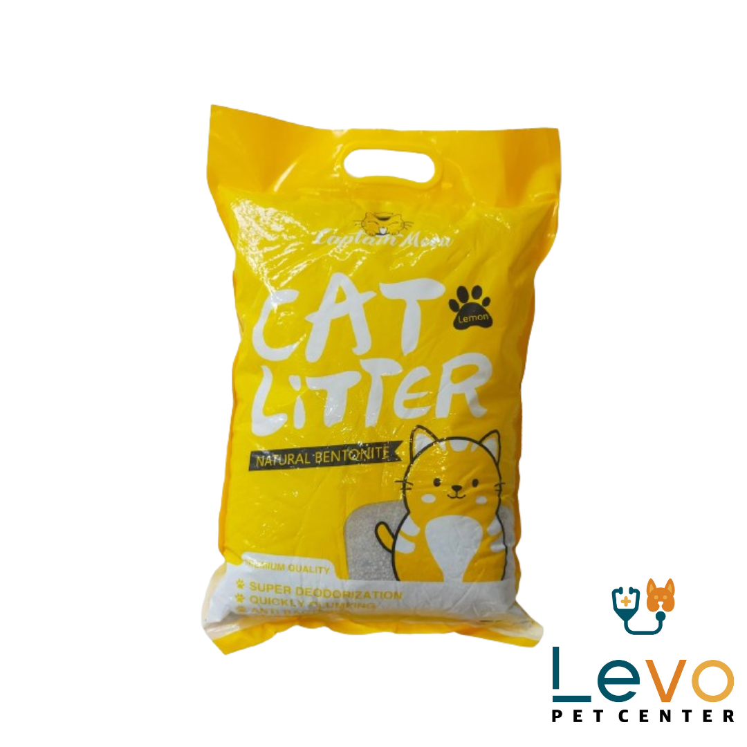 Pasir Kucing Captain Meow Lemon 10L